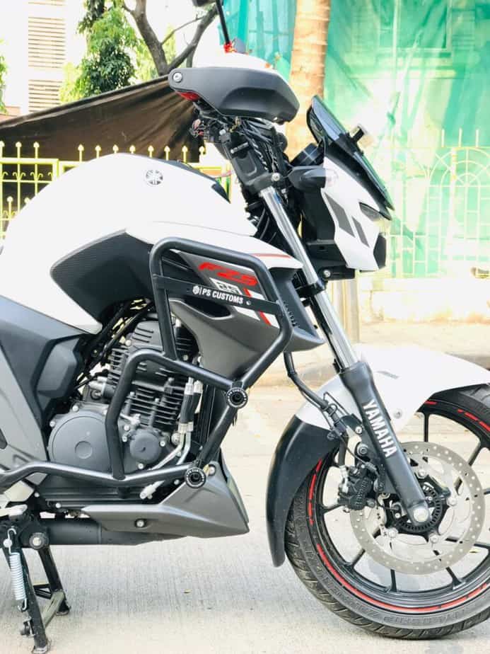 Leg Guard Fz V3 Body Parts Crash Guard Bs6 Fz 250 Fz 250 Leg Guard For