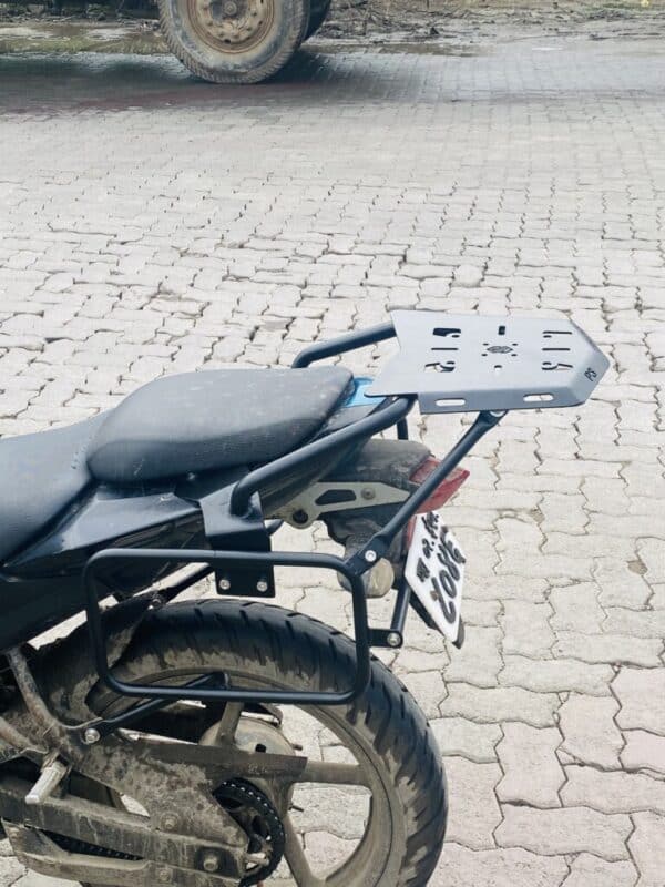 Yamaha FZ v2 saddle stay and Top rack combination – PS Customs ...