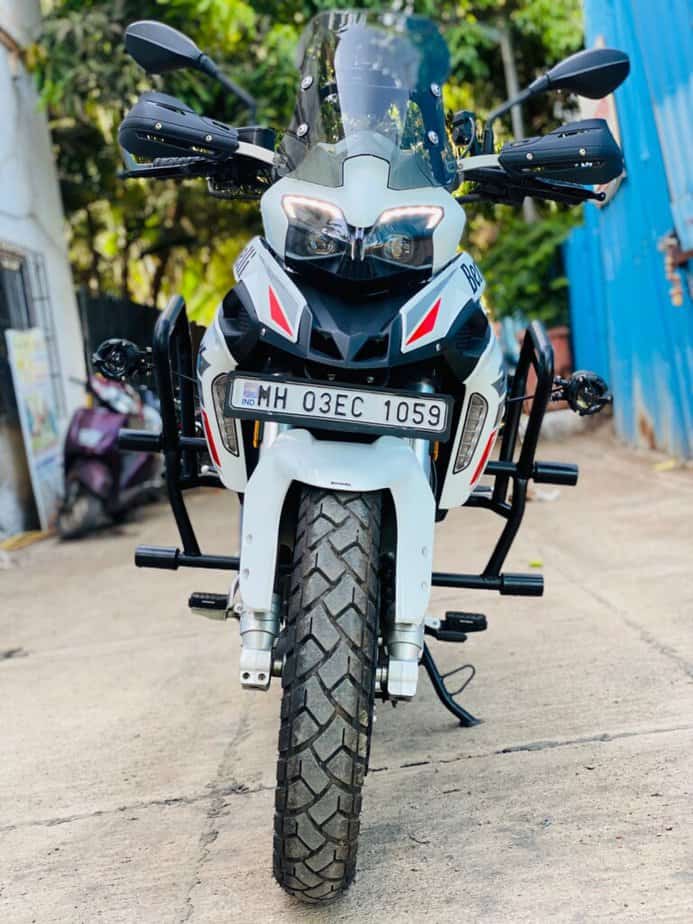 Benelli TRK 251 Crash Guard With Slider - Image 2