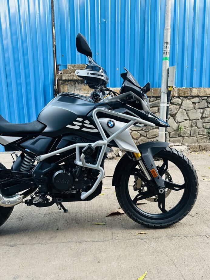 BMW 310GS Crash Guard With Slider and Sump Guard - Image 4