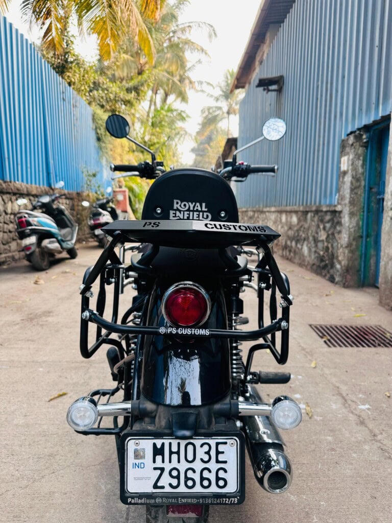 Royal Enfield Meteor 350 Saddle stay and Top Rack - Image 2