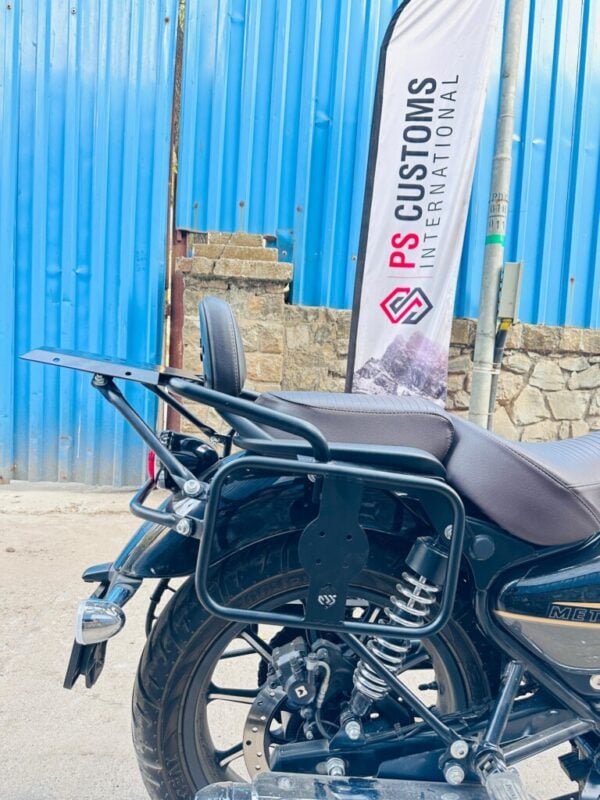 Royal Enfield Meteor 350 Saddle stay and Top Rack – PS Customs ...