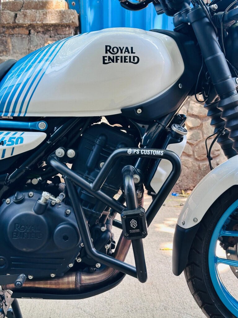Royal Enfield Himalayan 450 and GUERRILLA 450 Crash Guard with slider ( No chassis Break issue ) - Image 4