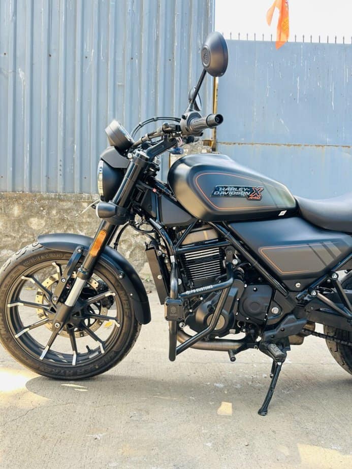 Harley Davidson 440 X Crash Guard with slider - Image 3