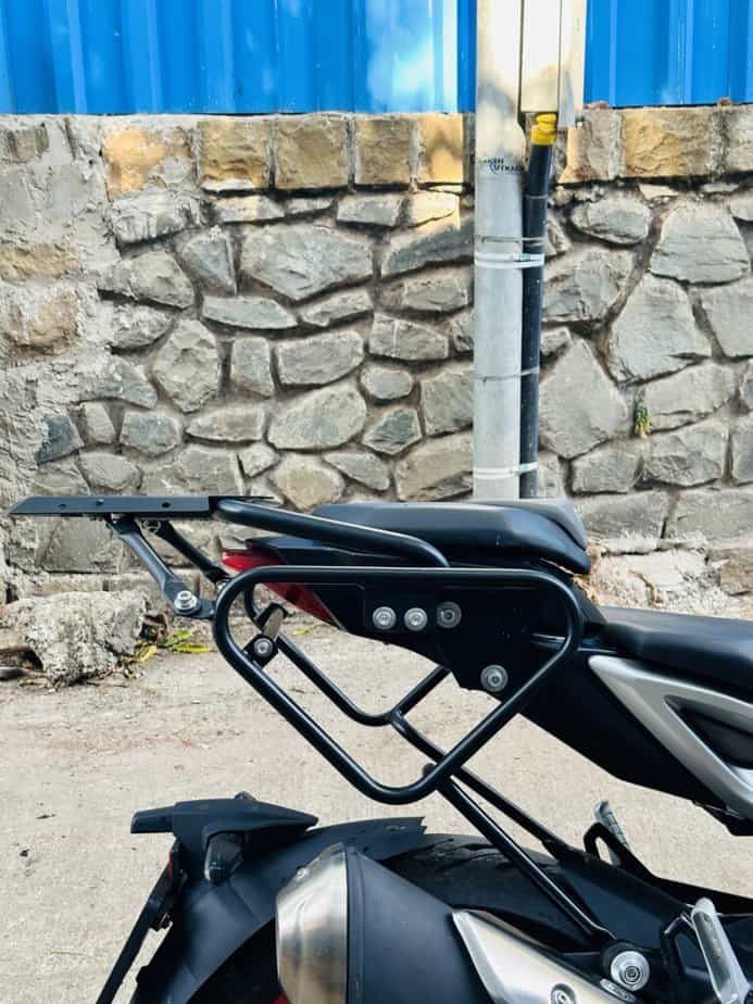 TVS Apache RTR 310 Saddle Stay and Top Rack – PS Customs International