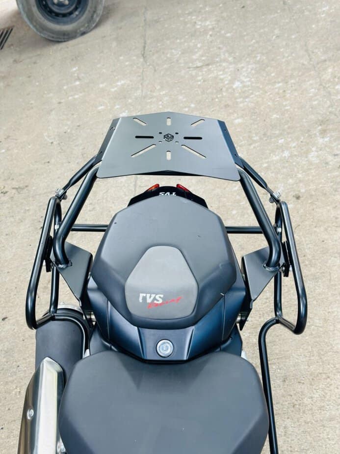 TVS Apache RTR 310 Saddle Stay and Top Rack – PS Customs International