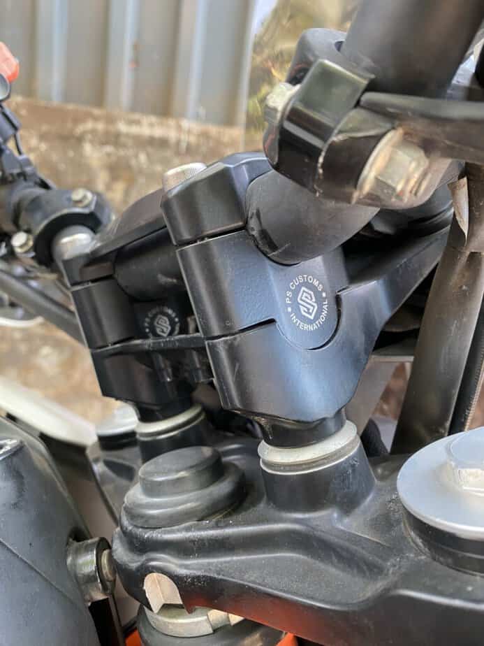 KTM DUKE 125 - 200 - 250 - 390 Handle Bar Risers - Image 2