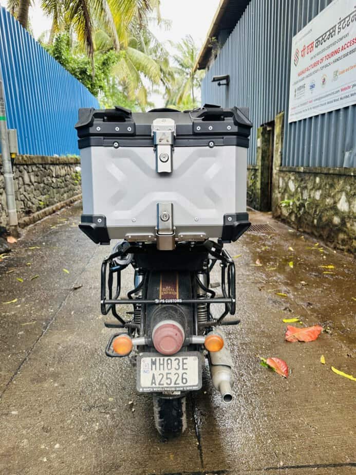 Royal Enfield Classic 350 (BS6 Reborn) Saddle stay With Top Rack - Image 3