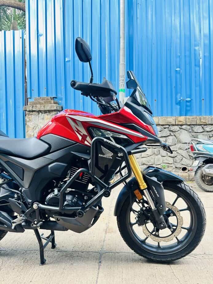 Honda NX 200 / CB 200 X Crash guard - Image 2