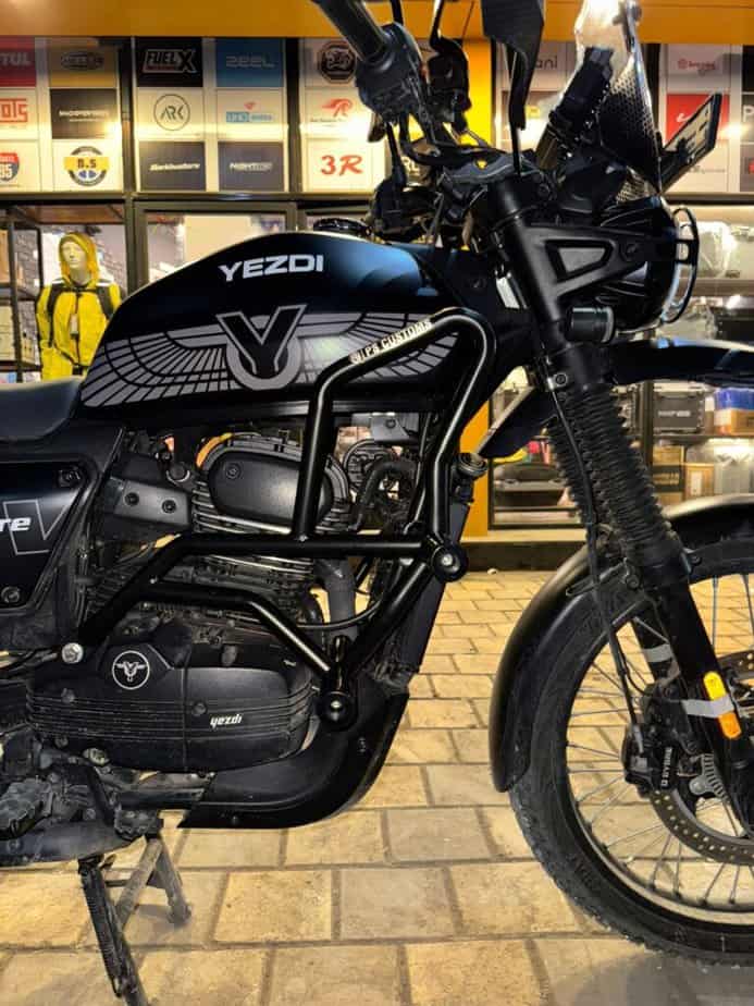 Crash Guard for Yezdi Adventure 2024 (Heavy-Duty Engine Protection | Touring Ready | Bolt-On Fit)**