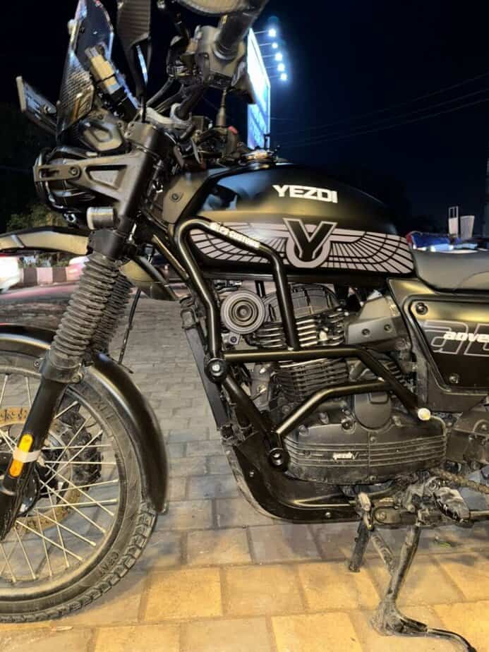 Crash Guard for Yezdi Adventure 2024 (Heavy-Duty Engine Protection | Touring Ready | Bolt-On Fit)** - Image 3