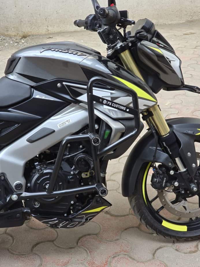 Crash Guard for Bajaj Pulsar NS 400 (Heavy-Duty Engine Protector | Bolt-On Fit | Street & Touring Ready) - Image 3