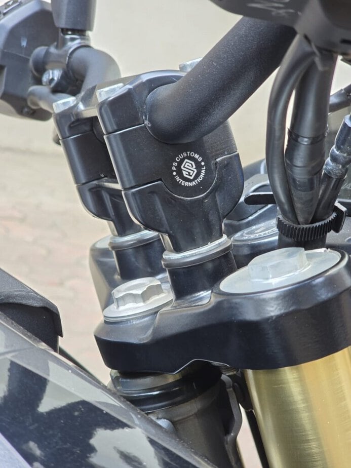 Handle Bar Risers for Bajaj Pulsar NS 400 (Ergonomic Upgrade)