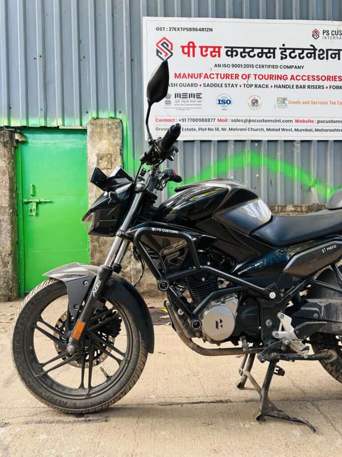 Crash Guard for Hero Xtreme 125 (Engine Protection | Sturdy Steel Frame | Bolt-On Fit)