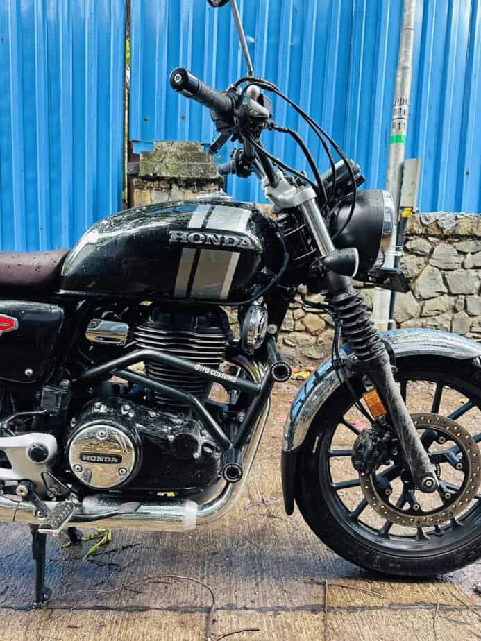 Honda Highness CB 350 Crash Guard with 4 Sliders