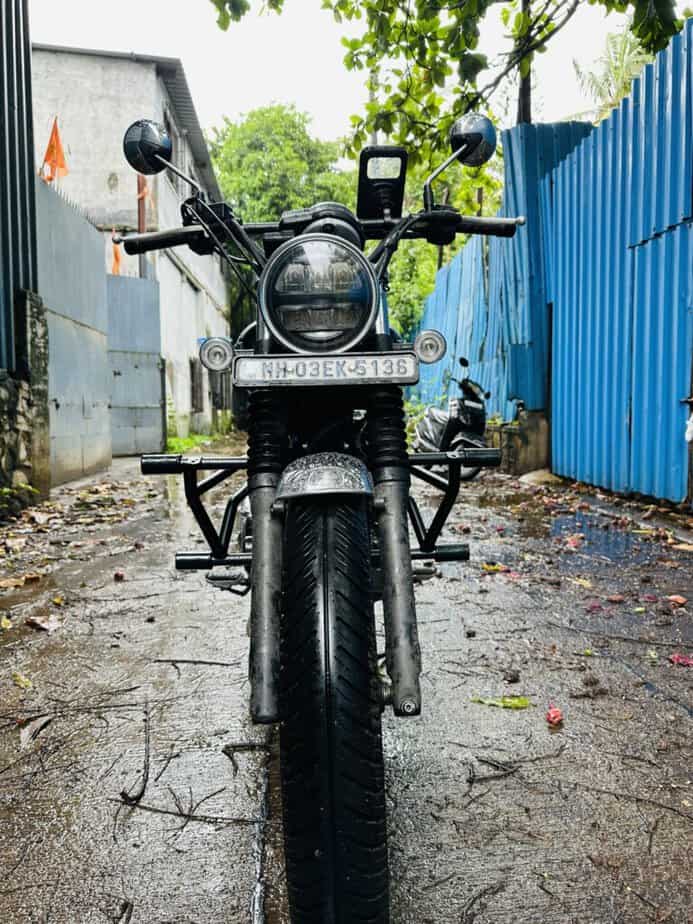 Honda Highness CB 350 Crash Guard with 4 Sliders - Image 3