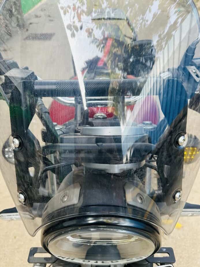 Honda RS / CB 350 GPS mount (windscreen version) - Image 3