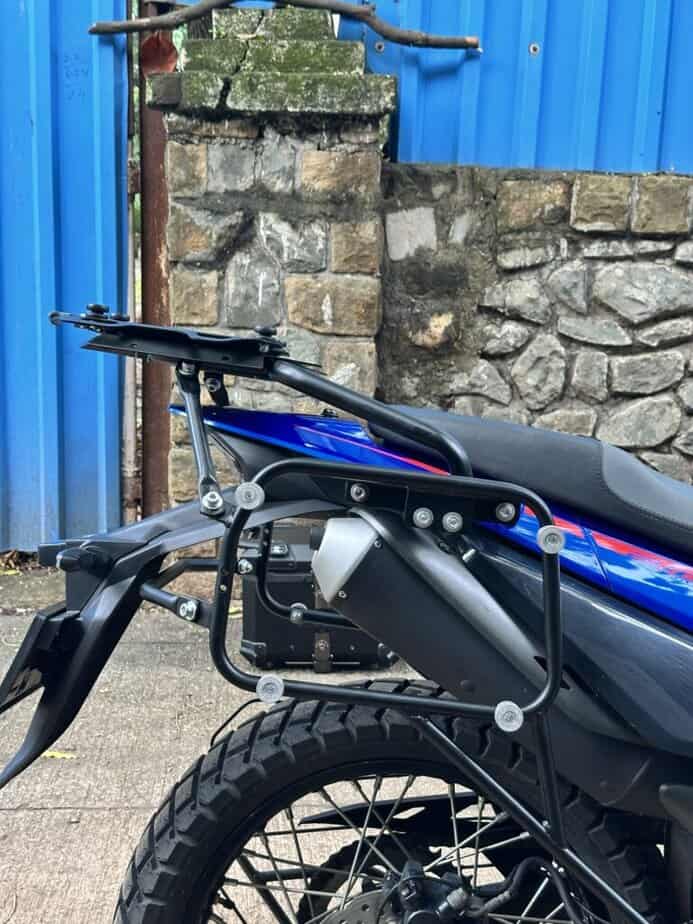 Hero Xpulse 210  pannier stay with top rack (Without box) - Image 6