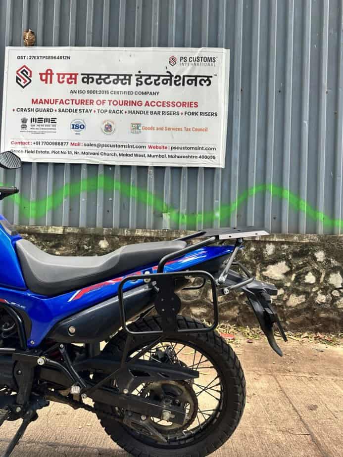 Hero Xpulse 210 Saddle stay with Top rack Combo - Image 2