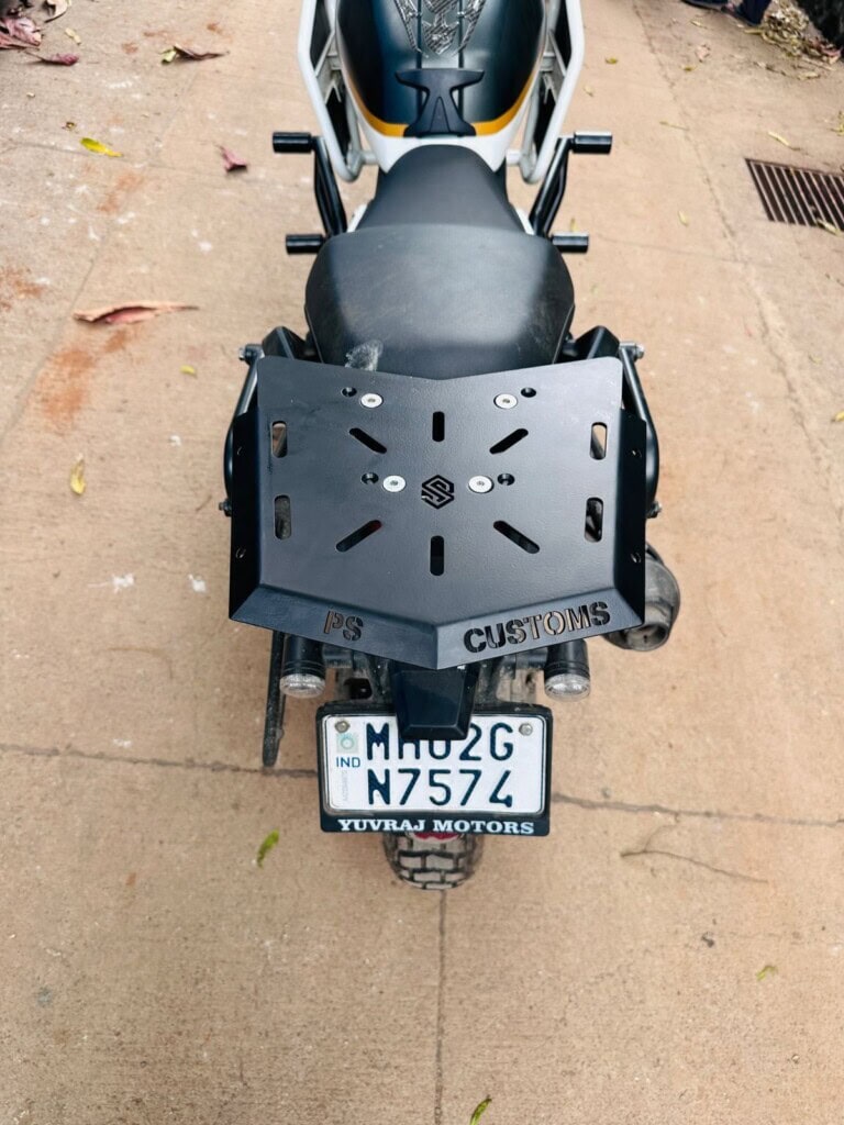 Yezdi Adventure Top Plate  (3MM Thickness with Bolt-on fit)