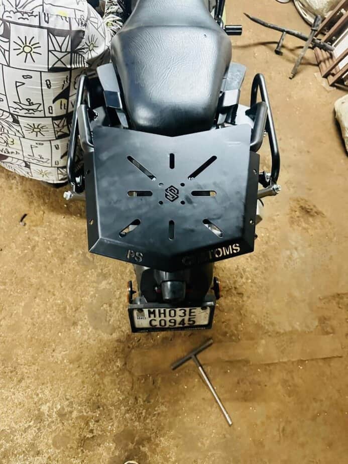 Saddle Stay with Top Rack for Yamaha MT-15 (Bolt-On Fit) - Image 3