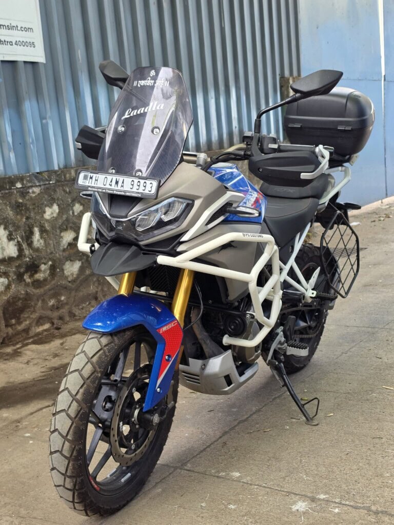 TVS Apache RTX 300 Crash Guard with Beak