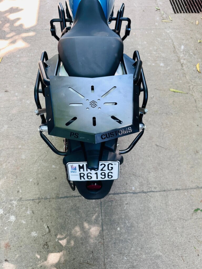 Royal Enfield Guerrilla 450 Saddle Stay with Top Rack - Image 3