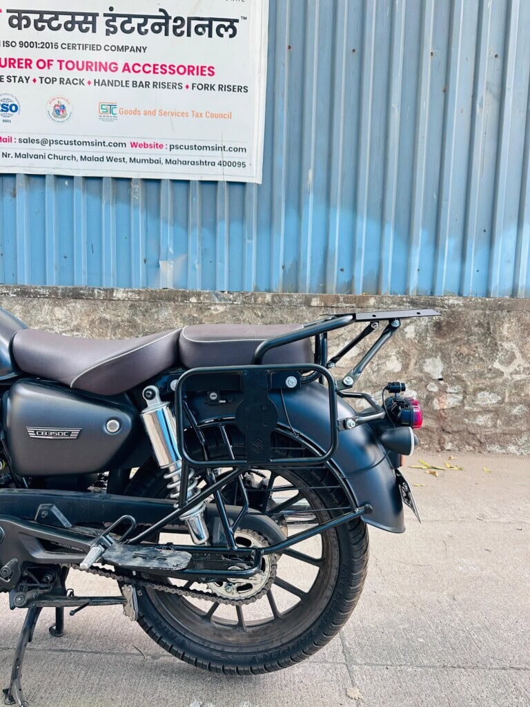 Honda CB 350 C Saddle Stay with Top Rack - Image 2