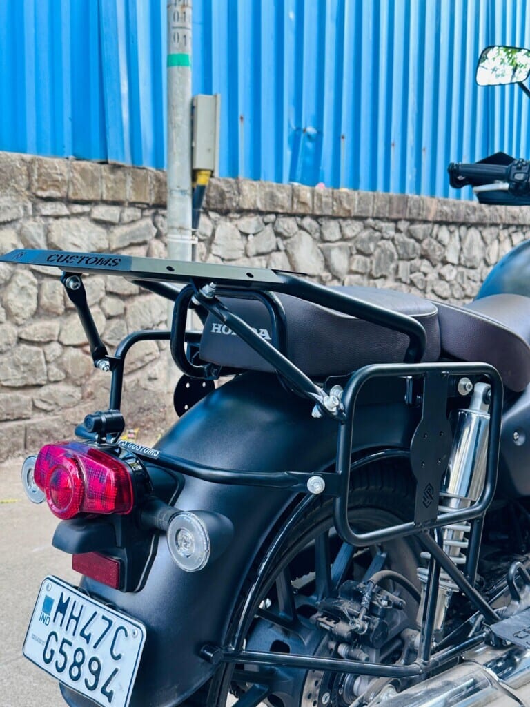 Honda CB 350 C Saddle Stay with Top Rack - Image 3