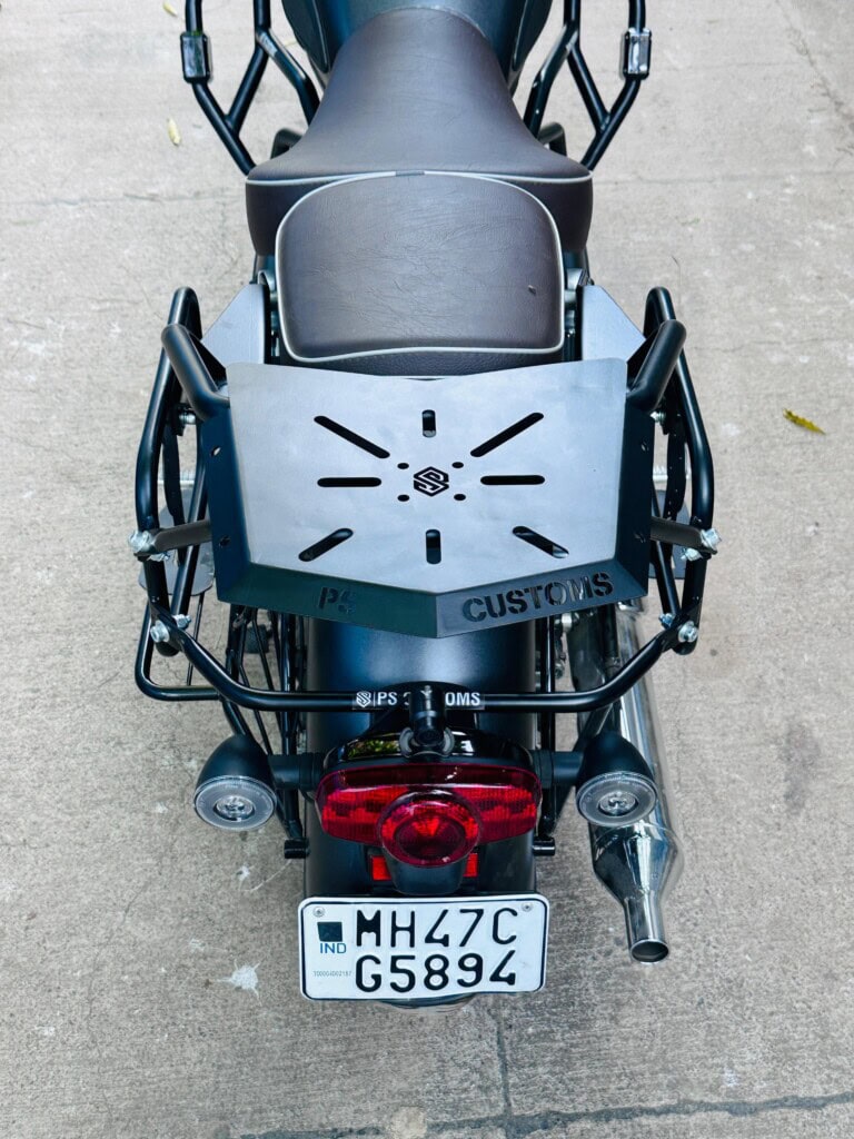 Honda CB 350 C Saddle Stay with Top Rack - Image 4