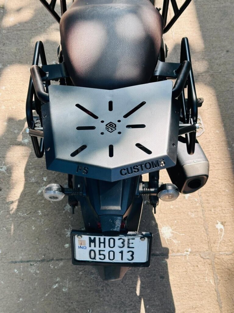 Hero Mavrick 440 Saddle Stay & Top Rack - Image 2