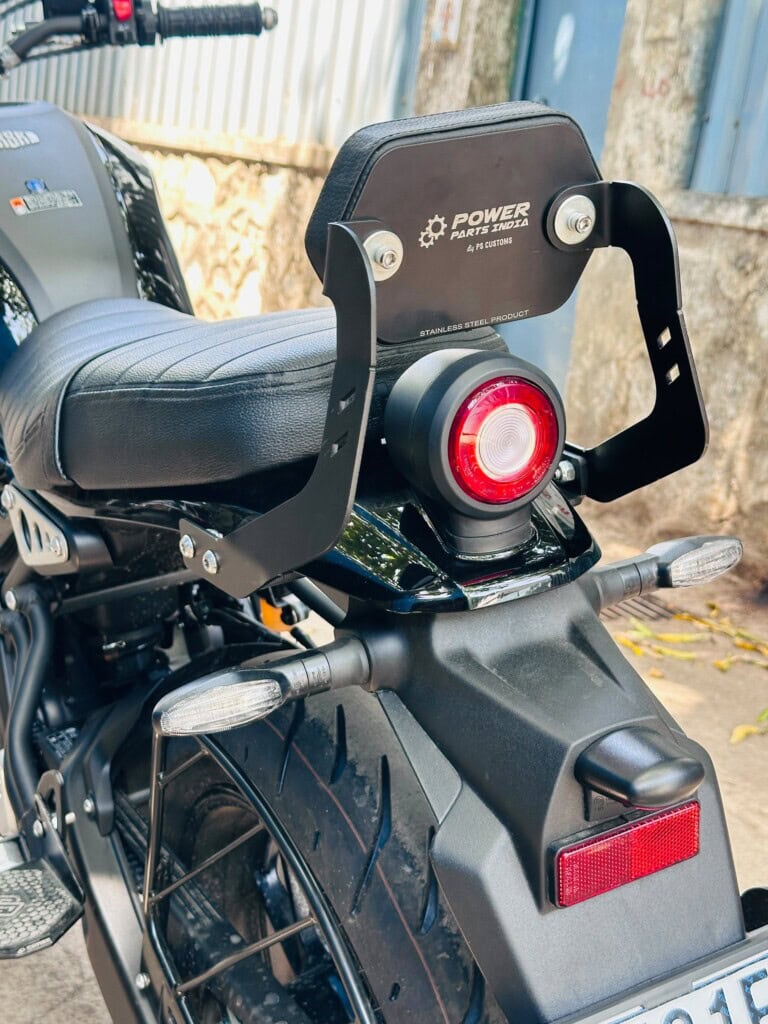 YAMAHA XSR 155 BACKREST Stainless Steel