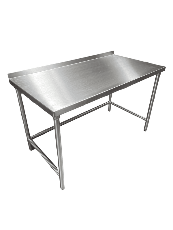 Quality Industries Table, Flat Top,  61" x 45", Stainless Steel - Commercial Kitchen Appliance