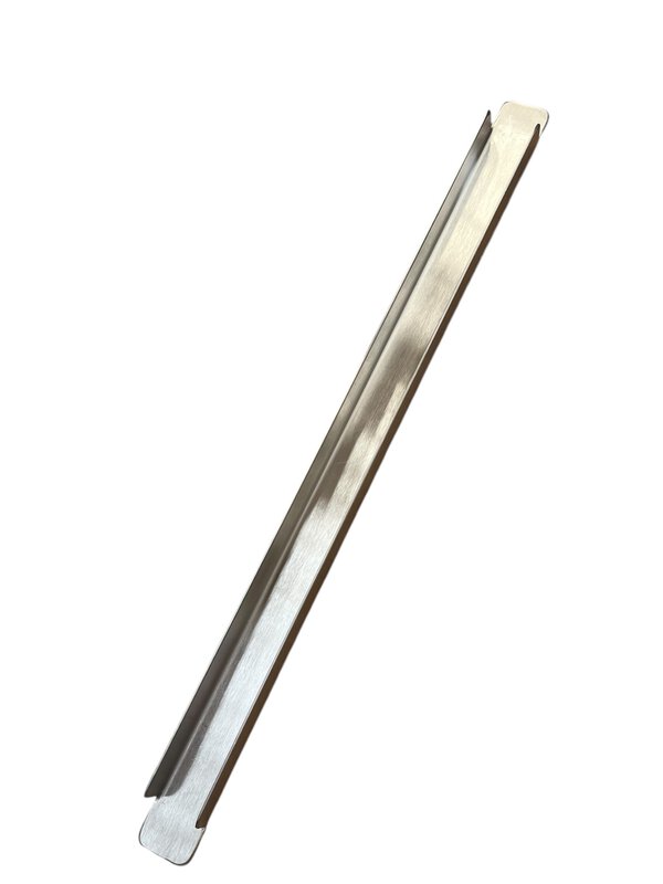 Quality Industries 13" Stainless Steel Adapter Bar - Ice Bin Divider for Restaurants - Image 4