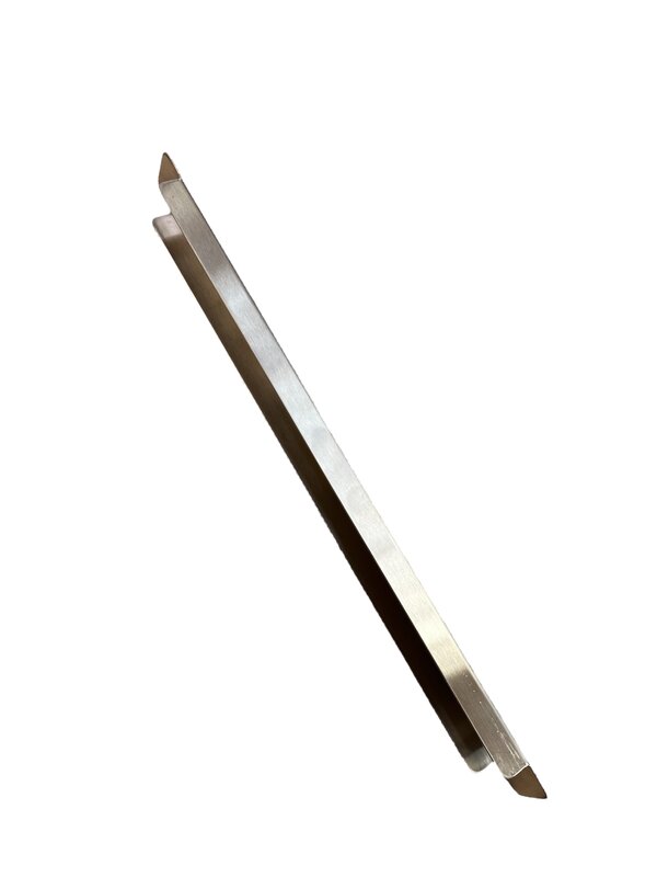 Quality Industries 13" Stainless Steel Adapter Bar - Ice Bin Divider for Restaurants - Image 3