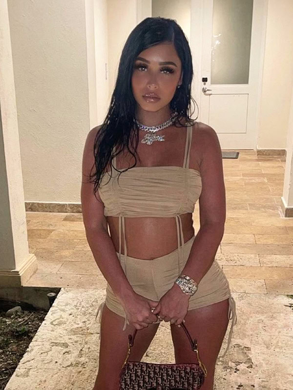 Tie-Wrap 2 Piece Short Set