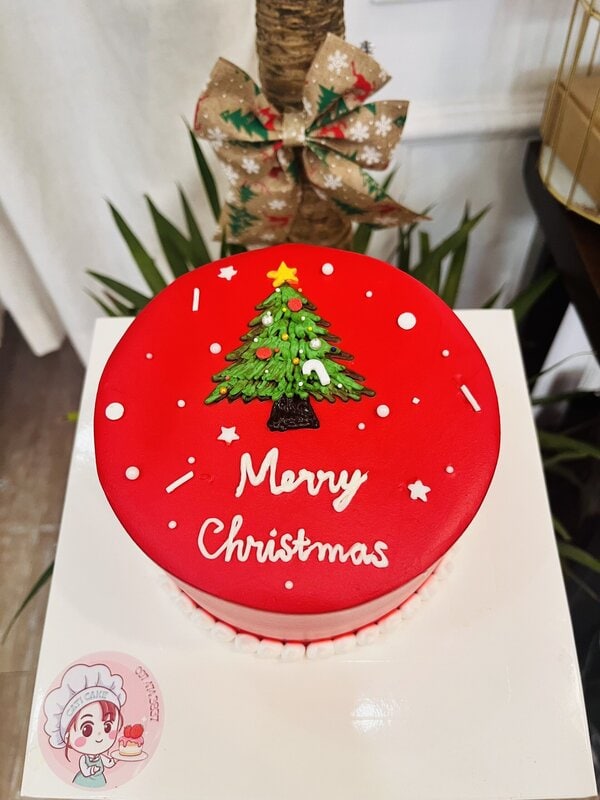 Bánh Sinh Nhật Cây Thông Noel