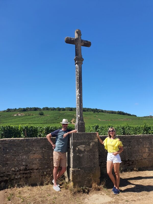 The famous vineyard of Domaine Romanee Conti