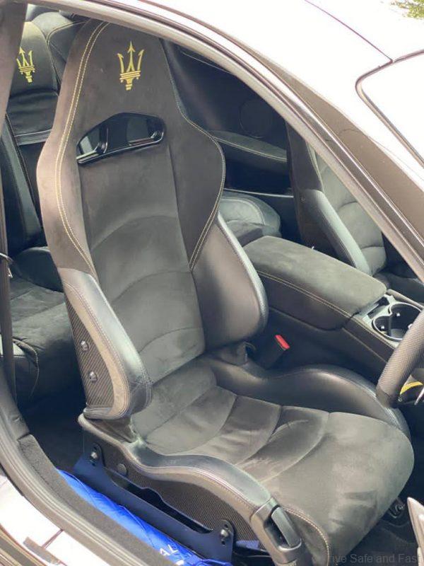 Maserati GranTurismo MC Stradale drivers seat