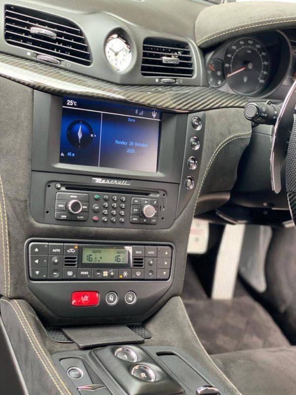 Maserati GranTurismo MC Stradale entertainment unit
