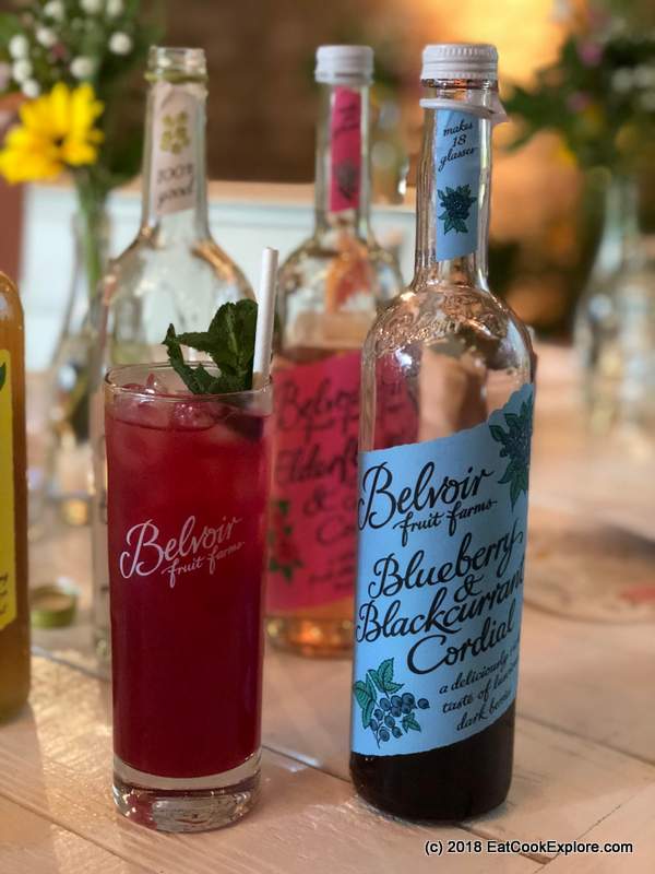 Belvoir Blackcurrant Mule Mocktail