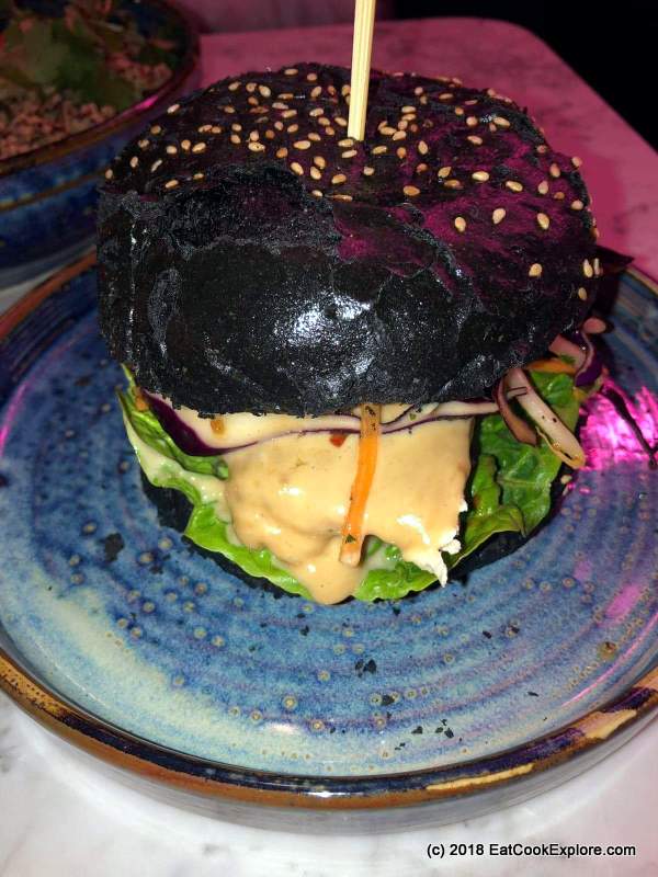 Chicken Satay Burger