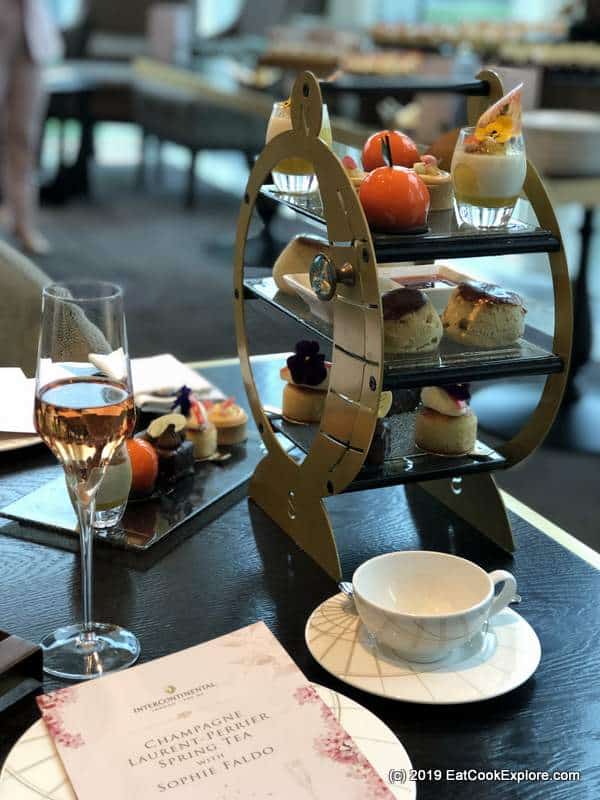 Intercontinental Hotel Champagne Afternoon Tea with Sophie Faldo