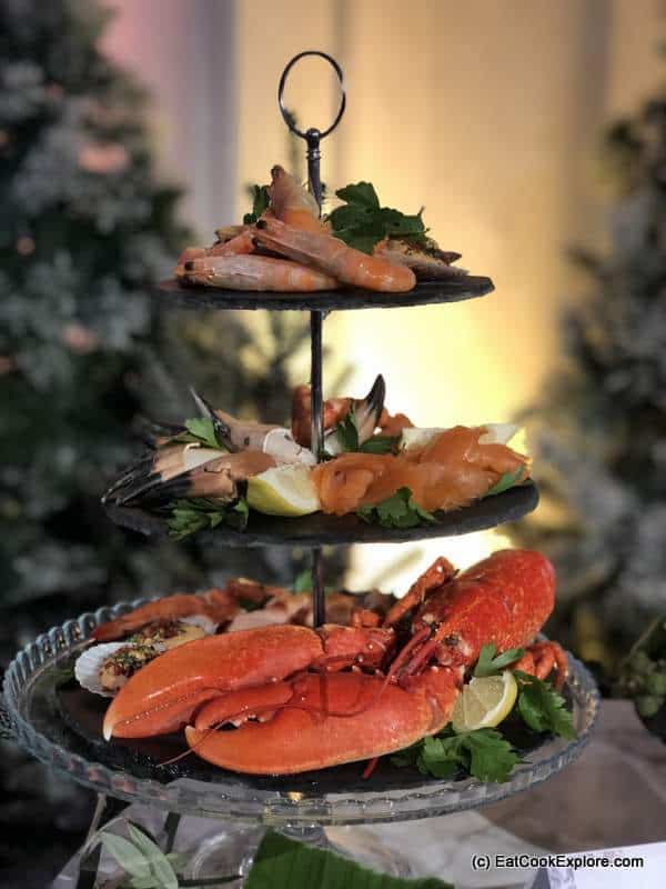 Christmas Lunch with Supermarket Christmas Food and Drink 3 Tesco Seafood tier