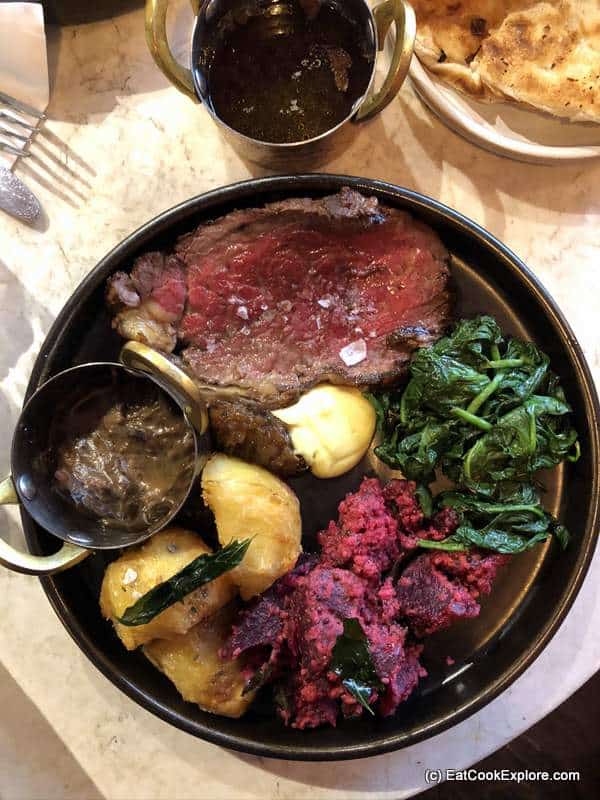Sunday lunch at Kricket Brixton Roast Beef