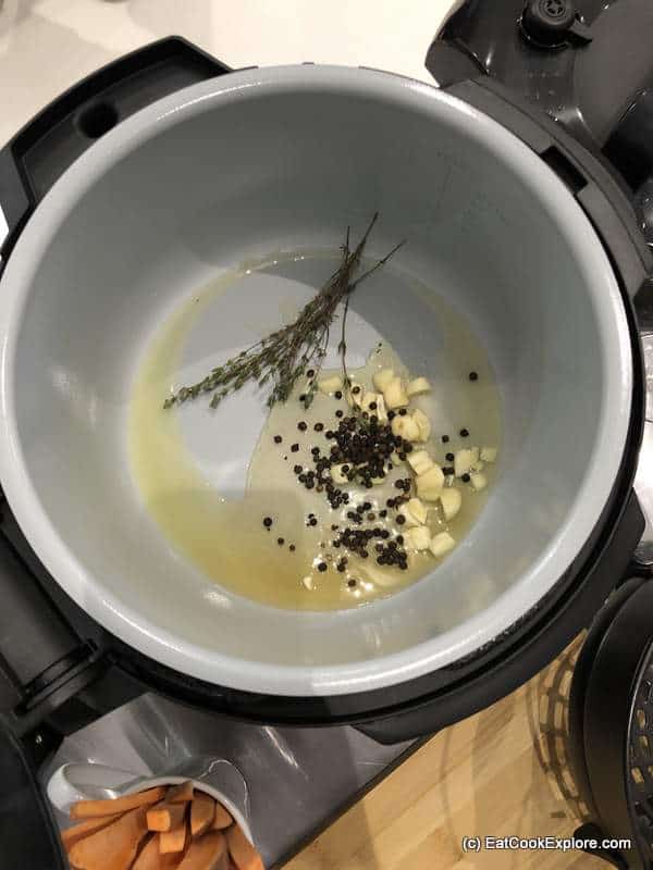 Step 1 for Herb Roasted Chicken in Ninja Foodie