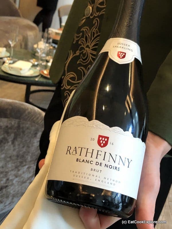 Afternoon Tea at Pan Pacific London with Cherish Finden 5 2016 Rathfinny Estate Blanc de Noir,