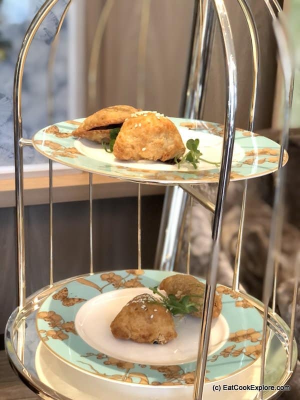 Afternoon Tea at Pan Pacific London with Cherish Finden 6 Afternoon Tea Pan Pacific curry puff and char siu soh