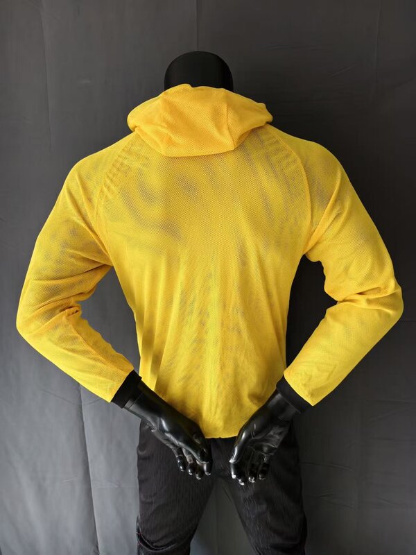 brazilian yellow playing uniform with a hat