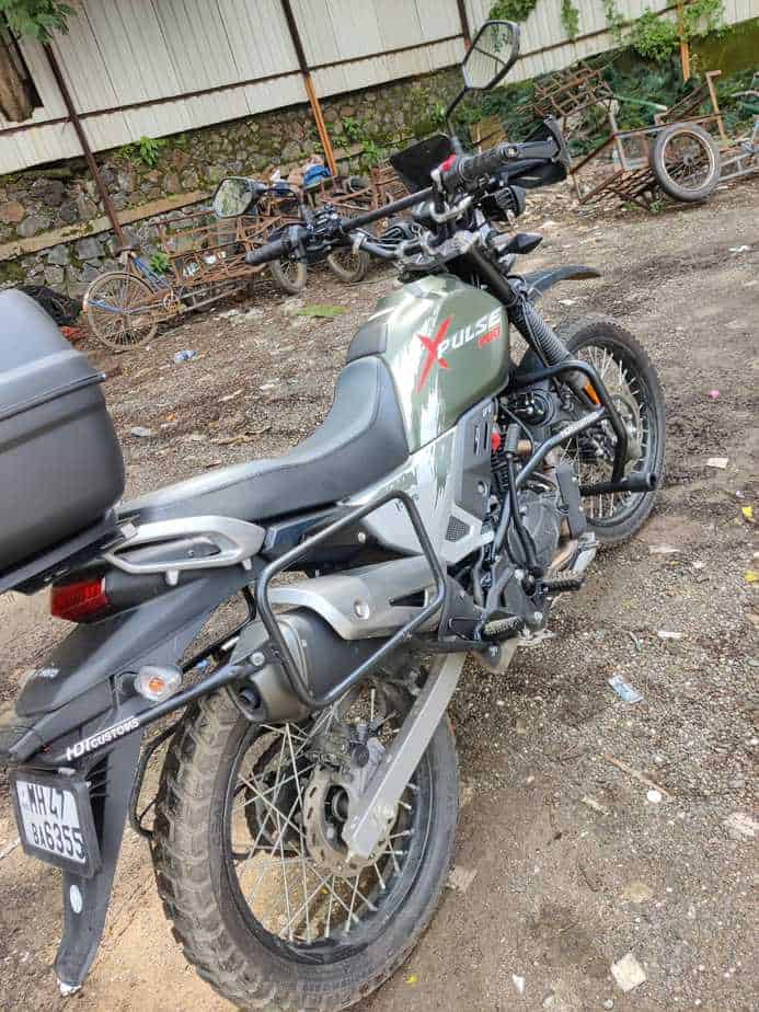 Panniers Saddle stay frame for Xpulse 200 - Image 2